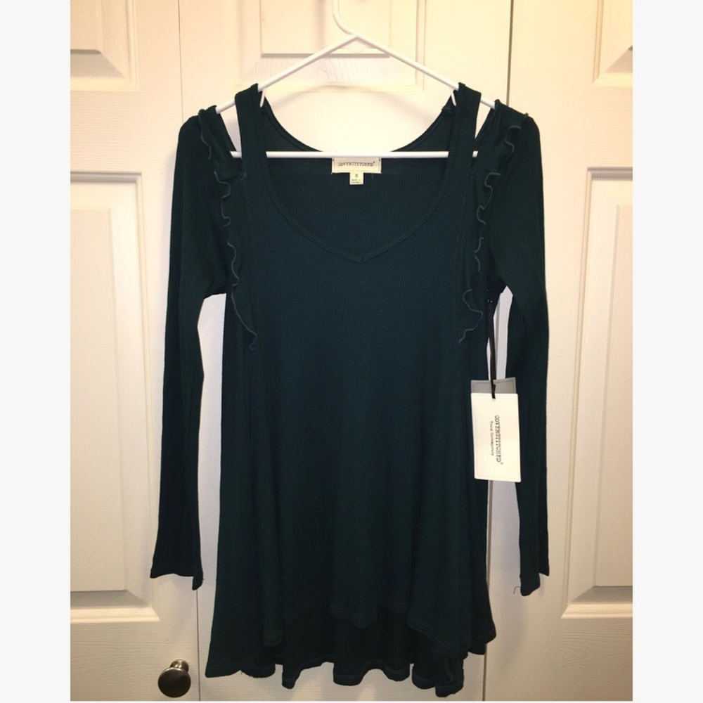 Dark Green Top (Small) - still has tags on!